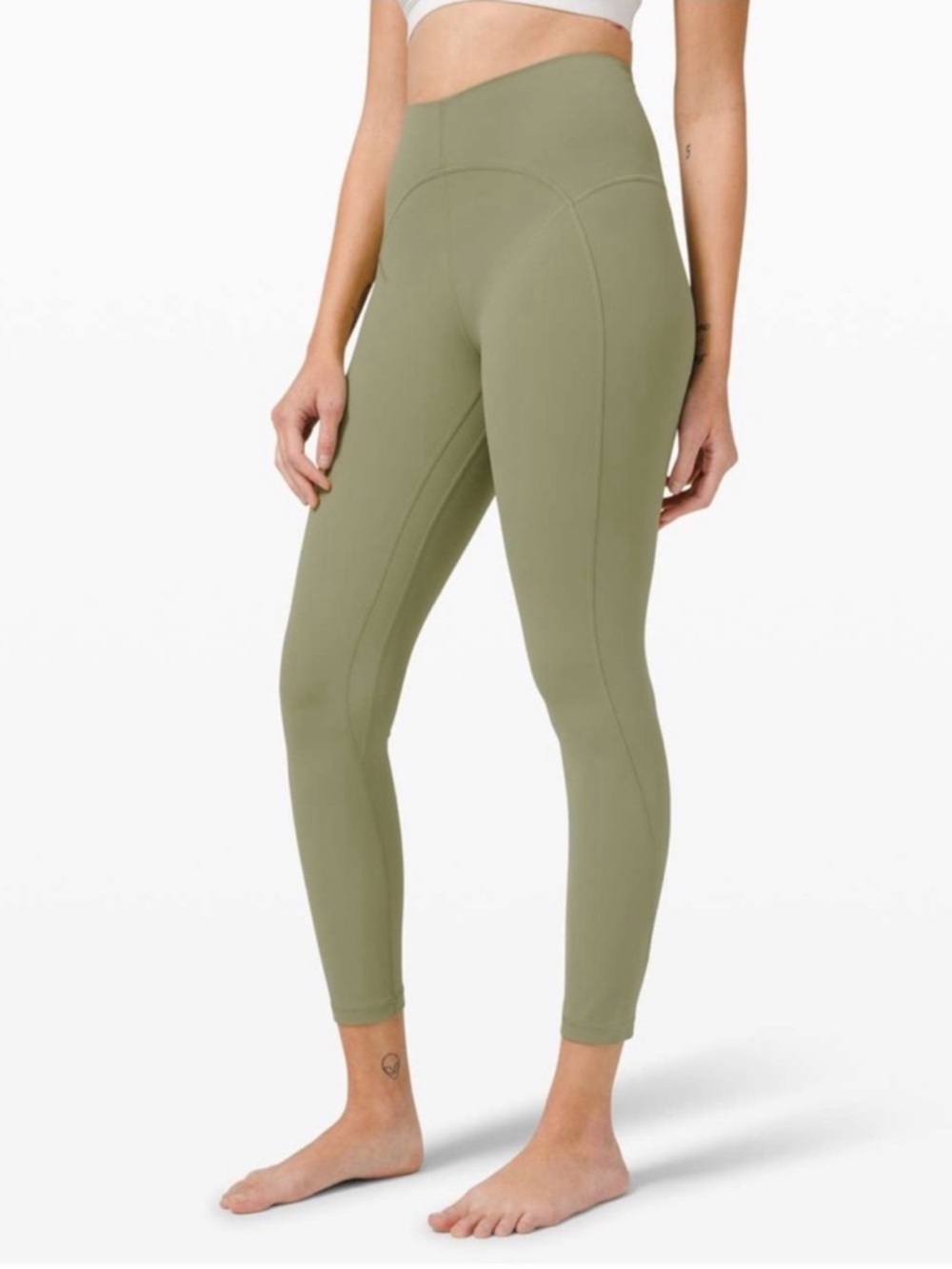 Lululemon High-Rise Nulu Unlimit Legging Size 10 Rosemary Green